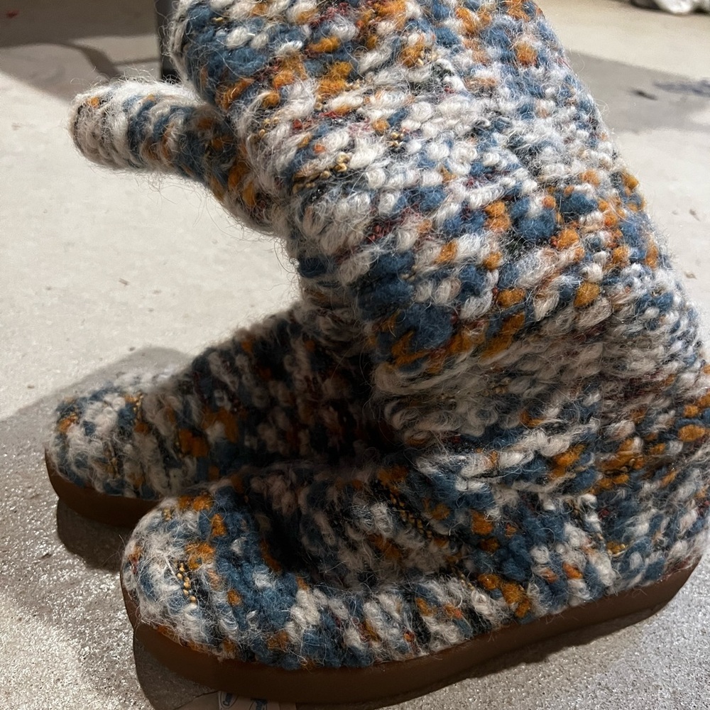 Fuzzy boots